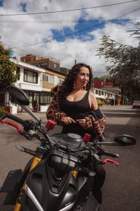 SamanthaAntolin Motorcyclist girl 🏍 Pic 8
