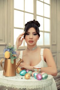 SamanthaClay Happy Easter Day🐰🤍 Pic 5