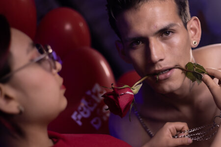 cattleya_rosaのNaughty Valentineの 4枚のXXX写真