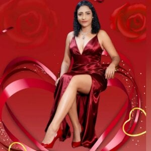 XIndianXFireBallX indianfireball red dress Pic