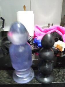 Xauencaliente Más dildos , 12 cm ancho ,el más gordo, que me rompe el culo entero slika