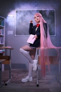 folinskayyya my cosplay of Aira Shiratori from Dandadan) Pic 7