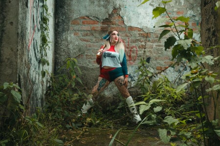 CelesteBaker Halloween 🎃🎃🎃 HarleyQuinn 😈😈 Pic 9