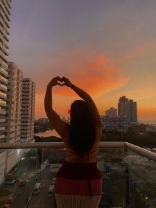 eva_sainnt a beautiful sunset and me Foto 5