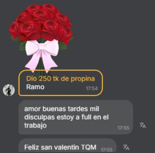 sasha_roldannThe beautiful valentine's gift they send me图片