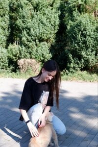 DieraBurks Me and cat😸😻 Foto 2