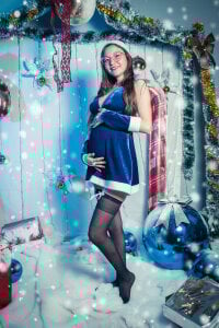 SweetEuphoria_ Pregnant XXX-Christmas Billede 3