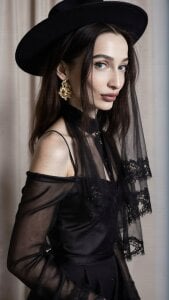 MarieKarma Black veil Pic 2