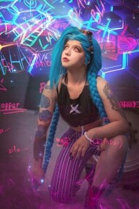 evybubbles Cosplay Jinx Arcane Pic 2