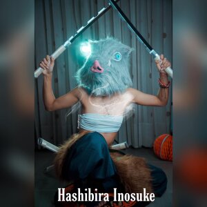 Inosuke Cosplay de Pamiruss0_  8 Imagens