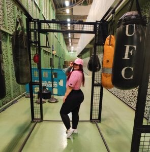 Scarlett_grey1 In boxing classes 🥊 Photo