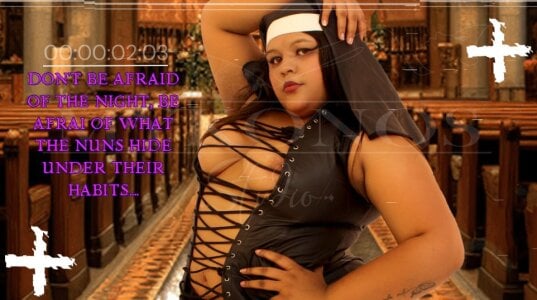 ValeryBerri Horny nun on Halloween 2025 Pic