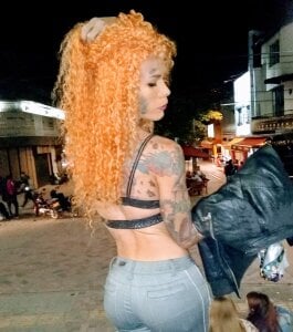 ana_tsxxx oranje hair . fénykép