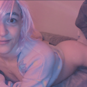 ThirstyKawaii lounging Pic