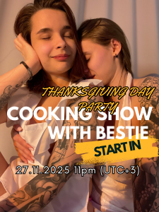 _AnnaStark_ THANKSGIVING DAY (COOCKING SHOW ANNOUNCEMENT) Immagine 