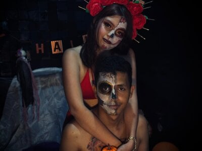 AnyAndDimitry Halloween Pic