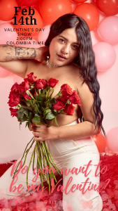 Nicoletta_tay Valentine's day show! see u 14th feb, kisses 🥰 Photo