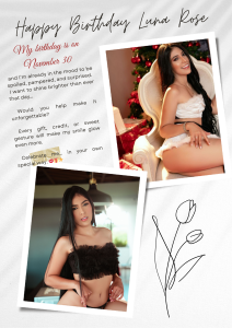 lunnarosse Luna Rose 💋 hapy Pic 3