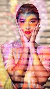 Body paint artistic 🔥💖✨ od crystal_gilton  5 snímek