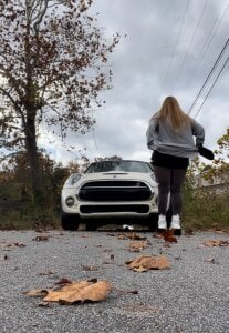 messyclumsyprincess My mini Cooper S 🤍 🖤 Pic 8