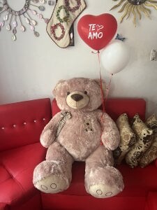 LicyEvans1 My teddy bear reminds me of him, my love. Gambar 4
