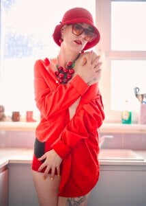 Verity_Vix Sample boxers, blue wig, bath time and others Hình 5