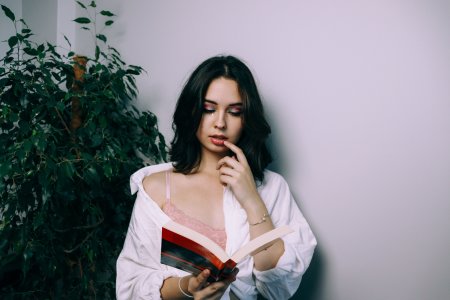 NymphOfLove Reading Alice in Wonderland :D Pic