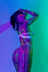 HannaDawsonss Neon Day! 🥵 Foto 6