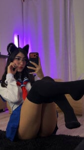 MarianaBranzz Schoolgirl Kitten Poză