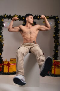 Leo_santoro There is no better gift than your body next to mine on this Christmas Eve." Pic 8