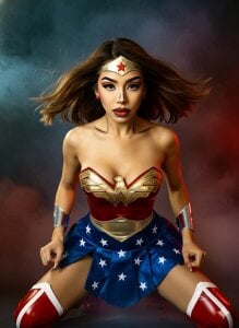 Catvalentine_: Cosplay Wonder Woman🦸🏻‍♀️💪🏼 ( фото)