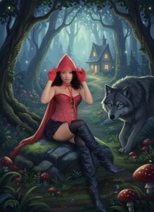JessyZoe Your Little Red Riding Hood ❤️‍🔥❤️ Kuva 5