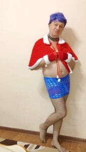 Sashabikros В новогоднем костюме Poză