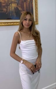 triana_ortega69 me in white dress ♡ Pic