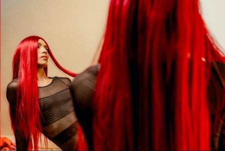 AdharaSkinny_ Red ❤️ Pic 2