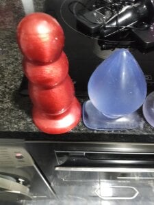 Xauencaliente Tapón anal enorme 14 ancho y 20 largo, este entero dentro de mi culo slika 3