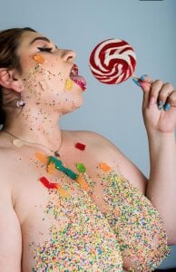 ginevra_boobs I am your favorite candy Pic 3