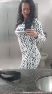 Briana-Shows Public Pic