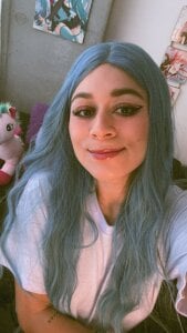 NatySpiice1 Blue hair 💙 Immagine  2
