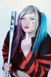 CurvyAngelina_Official Harley Quinn Shooting Photo 8