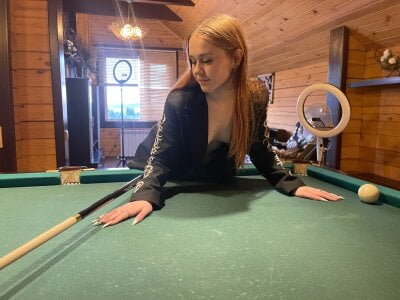 Molly_Kitty Just practicing my best shot… care to join the game?🎱😉 зображення 4