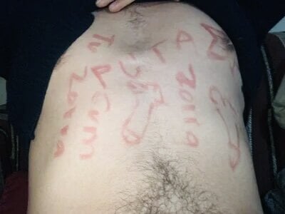 KimberlySlut666 Body writing Pic 7