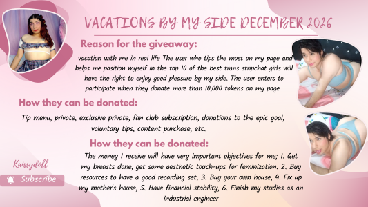 KaissydollのVACATIONS BY MY SIDE DECEMBER 2026の枚の写真