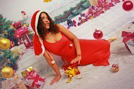 AriaVegaChristmas on Fire图片 8