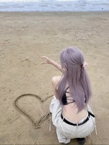 Pinkgirl520 长发明媚 短发也明媚☀️ Foto