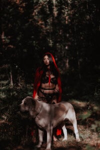 JennyFerguson Your little red riding hood😈 XXX Photo 2