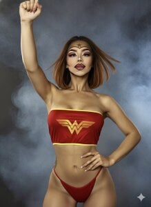 Catvalentine_: Cosplay Wonder Woman🦸🏻‍♀️💪🏼 ( 6 фото)