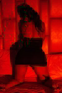 Come_for_this Red doesn't ask for permission🍒👠 Pic 7