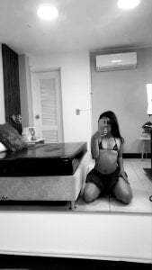 RubyCollins_ Black and white 🖤🤍 Pic 2