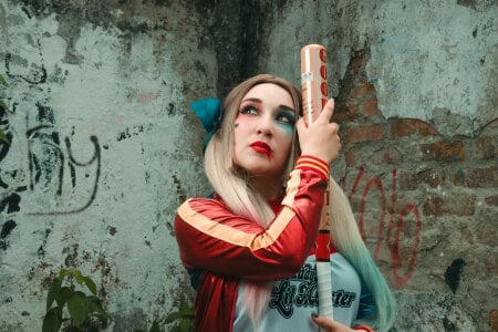 CelesteBaker Halloween 🎃🎃🎃 HarleyQuinn 😈😈 Pic